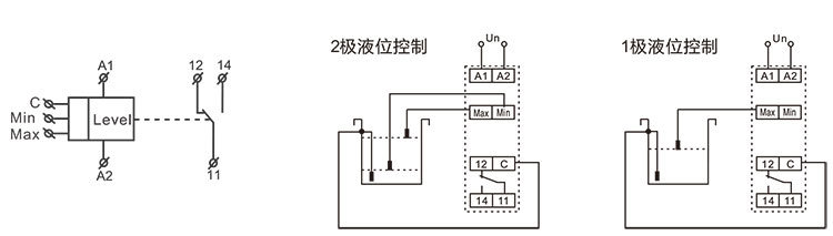 液位控制继电器接线图